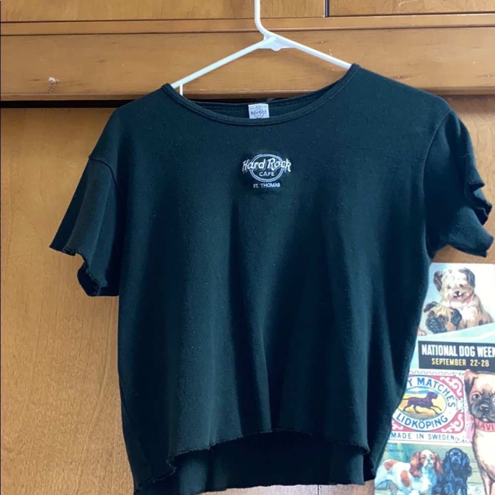 Cropped Hard Rock Cafe T-shirt